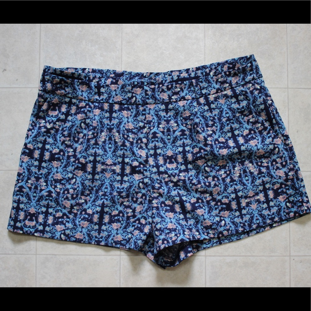 2 for $10 🔵 BCNU Womens Colorful Blue Shorts Size M.